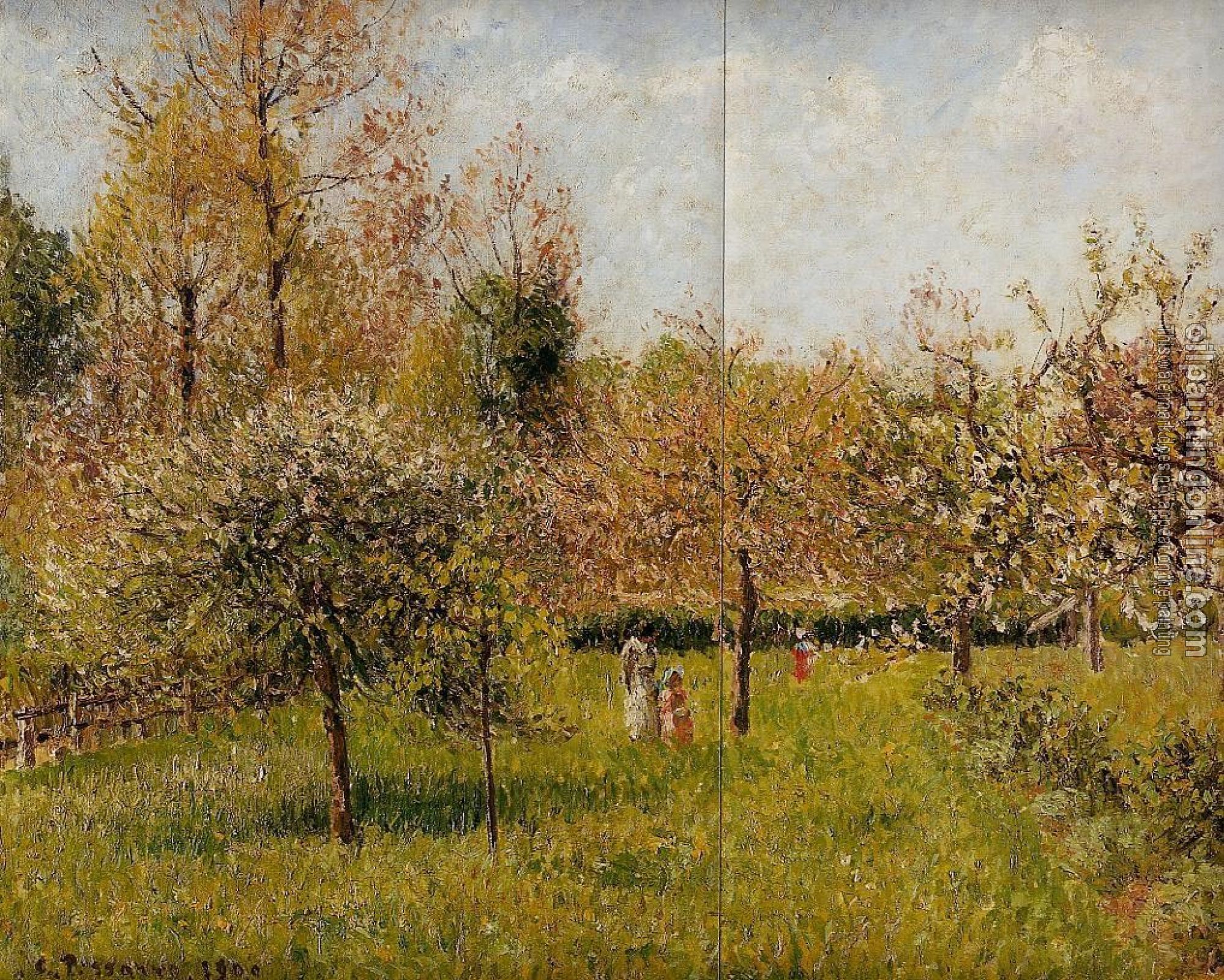 Pissarro, Camille - Spring at Eragny